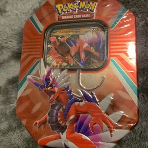NEW Pokemon Trading card Tins with Cards NEW- SEALED